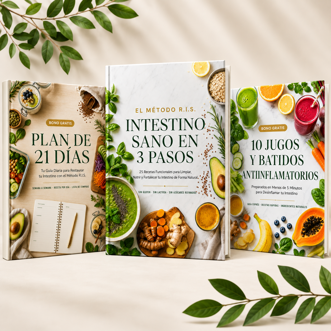 Ebook Intestino Sano en 3 Pasos